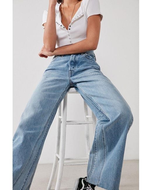 リーバイス　Levi's ALTERED WIDE LEG 24インチ Levi's Altered Wide-Leg Jeans | Free People